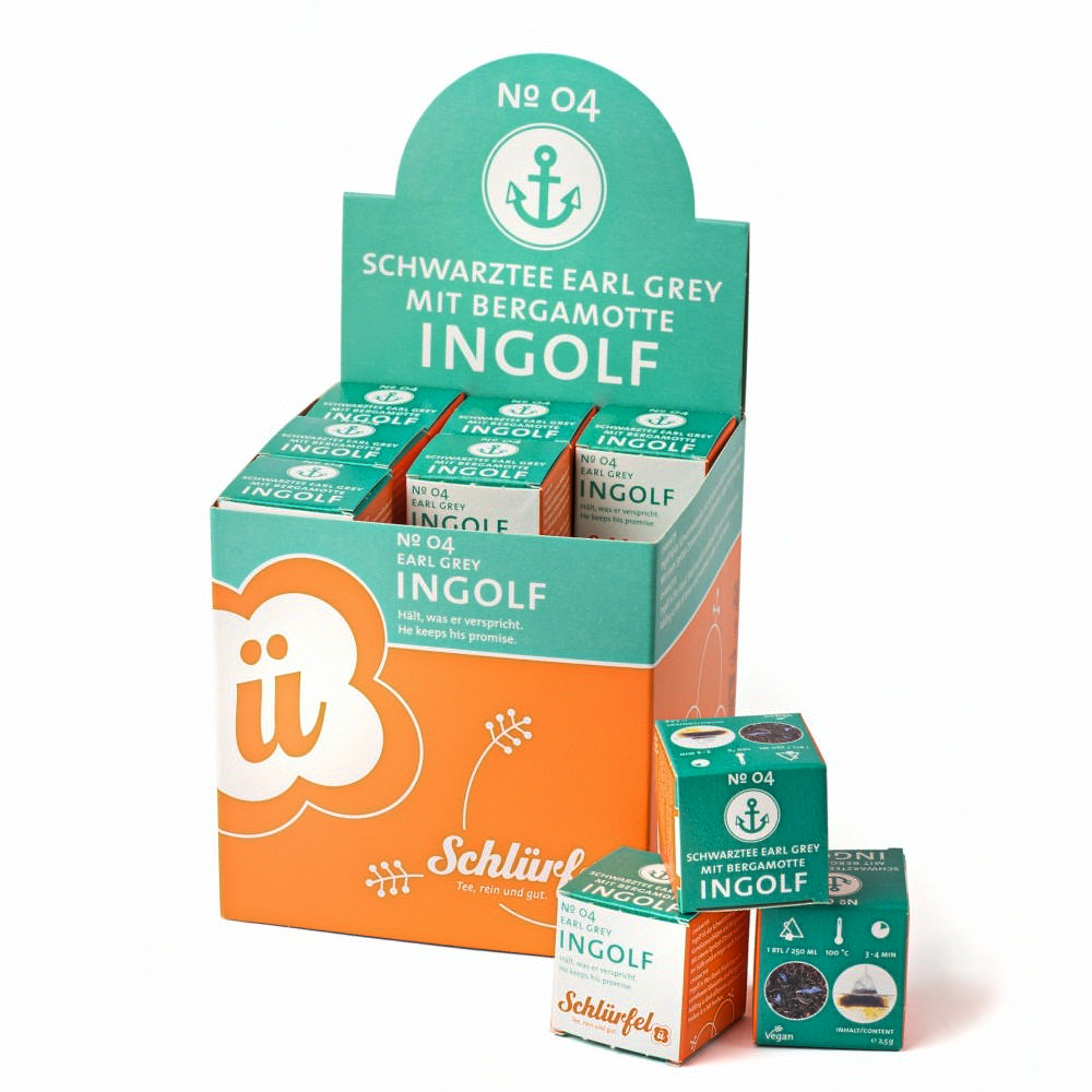 Schlürf - Schlürfel - No. 04 Bio Earl Grey "Ingolf" (27er)