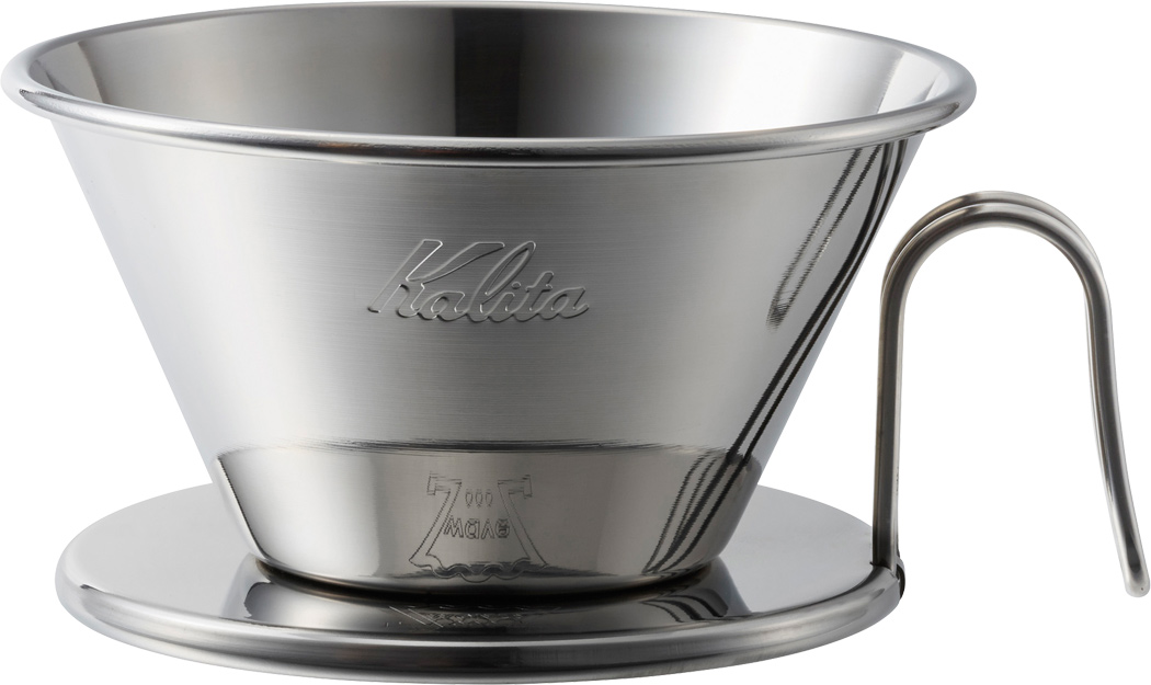 Kalita - TSUBAME Stainless Steel Dripper WDS-185