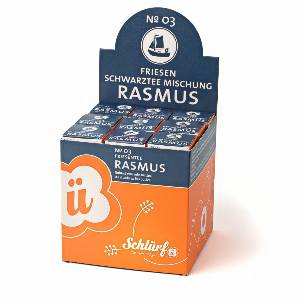 Schlürf - Schlürfel - No. 03 Bio Friesentee "Rasmus" (27er)