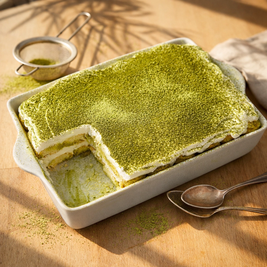 Matcha Tiramisu