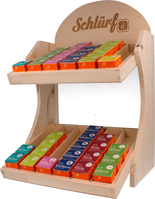 Schlürf - Balkon Display für Schlürfel