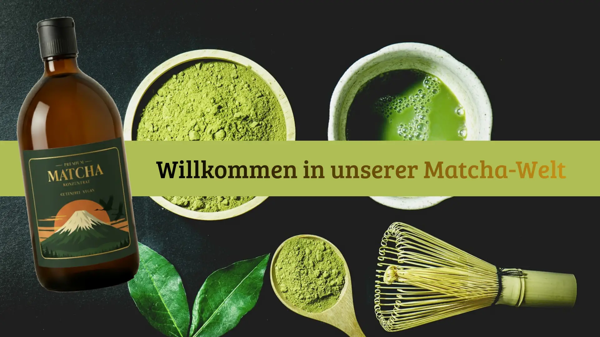 Matcha Pulver Konzentrat