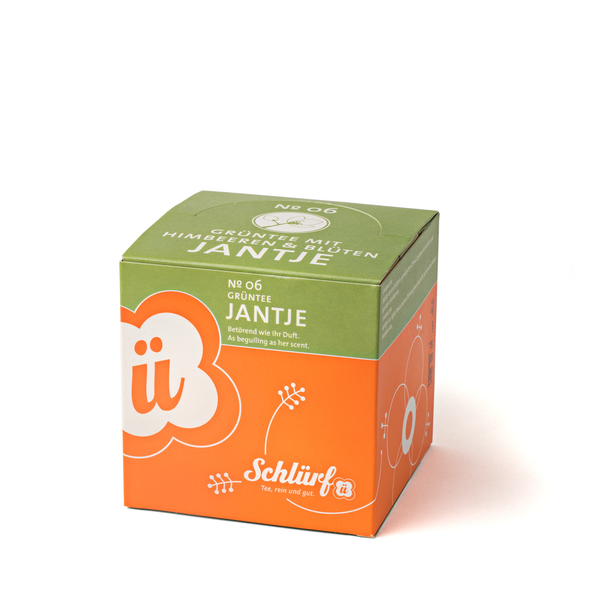 Schlürf - Schlürfel - No. 06 Bio Grüntee "Jantje" (27er)