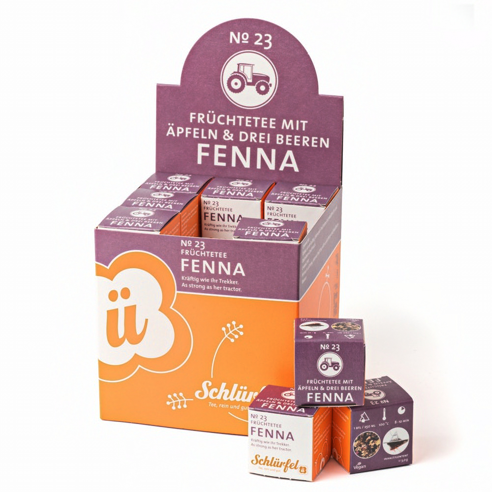 Schlürf - Schlürfel - No. 23 Bio Früchtetee "Fenna" (27er)