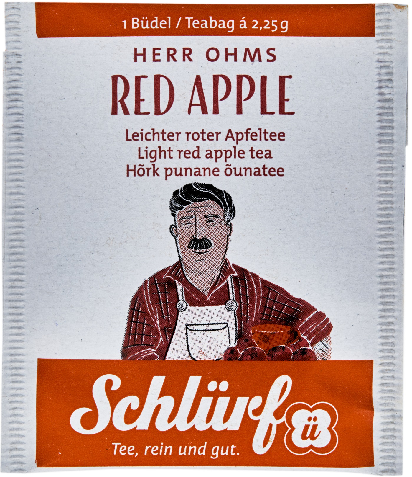 Schlürf - Büdel - Herr Ohms Red Apple Bio