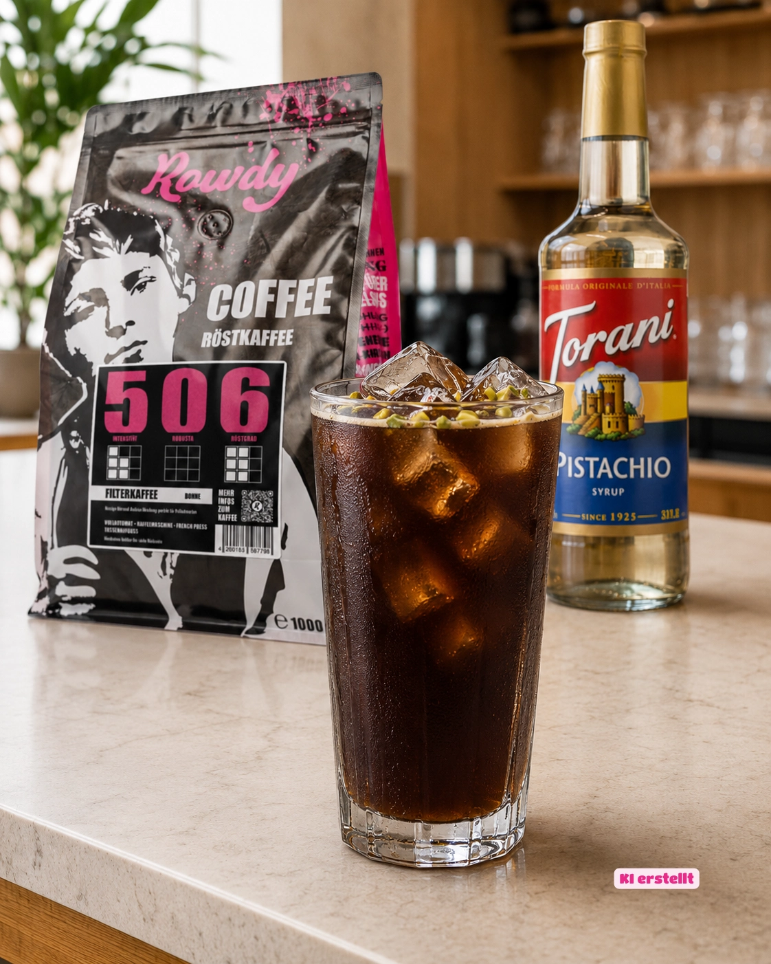 Pistachio Cold Brew - Cold Brew trifft auf feine Pistazie