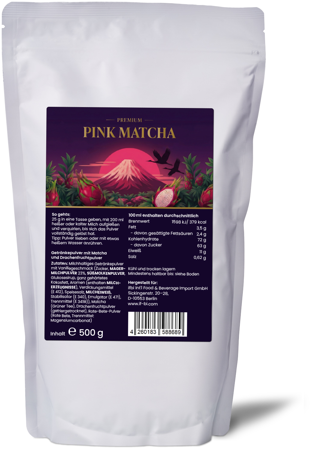 Cape Dorato - Pink Matcha 500g