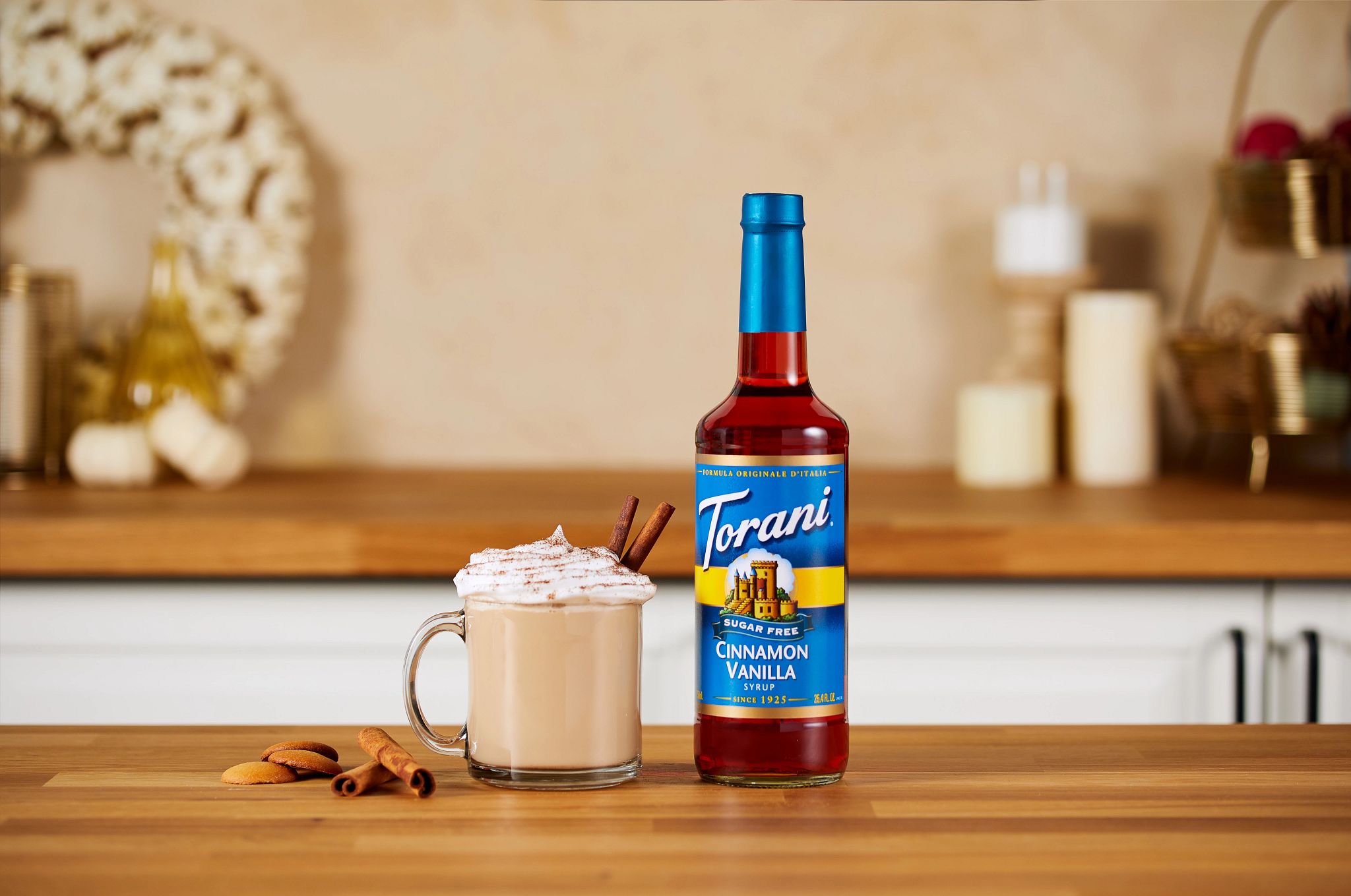 Torani - SUGAR FREE Cinnamon Vanilla (750 ml)