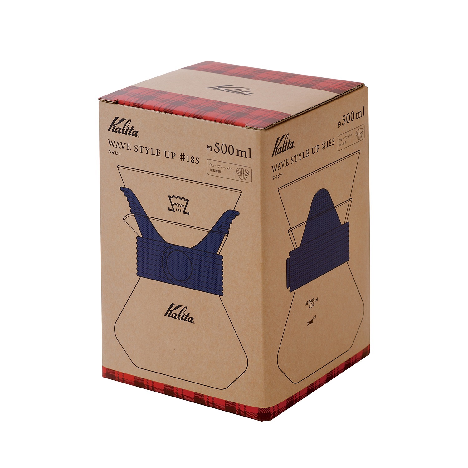 Kalita - Glass Wave Style Up #185 Navy