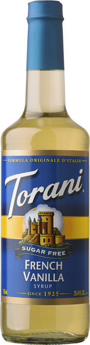 Torani - SUGAR FREE French Vanilla (750 ml)