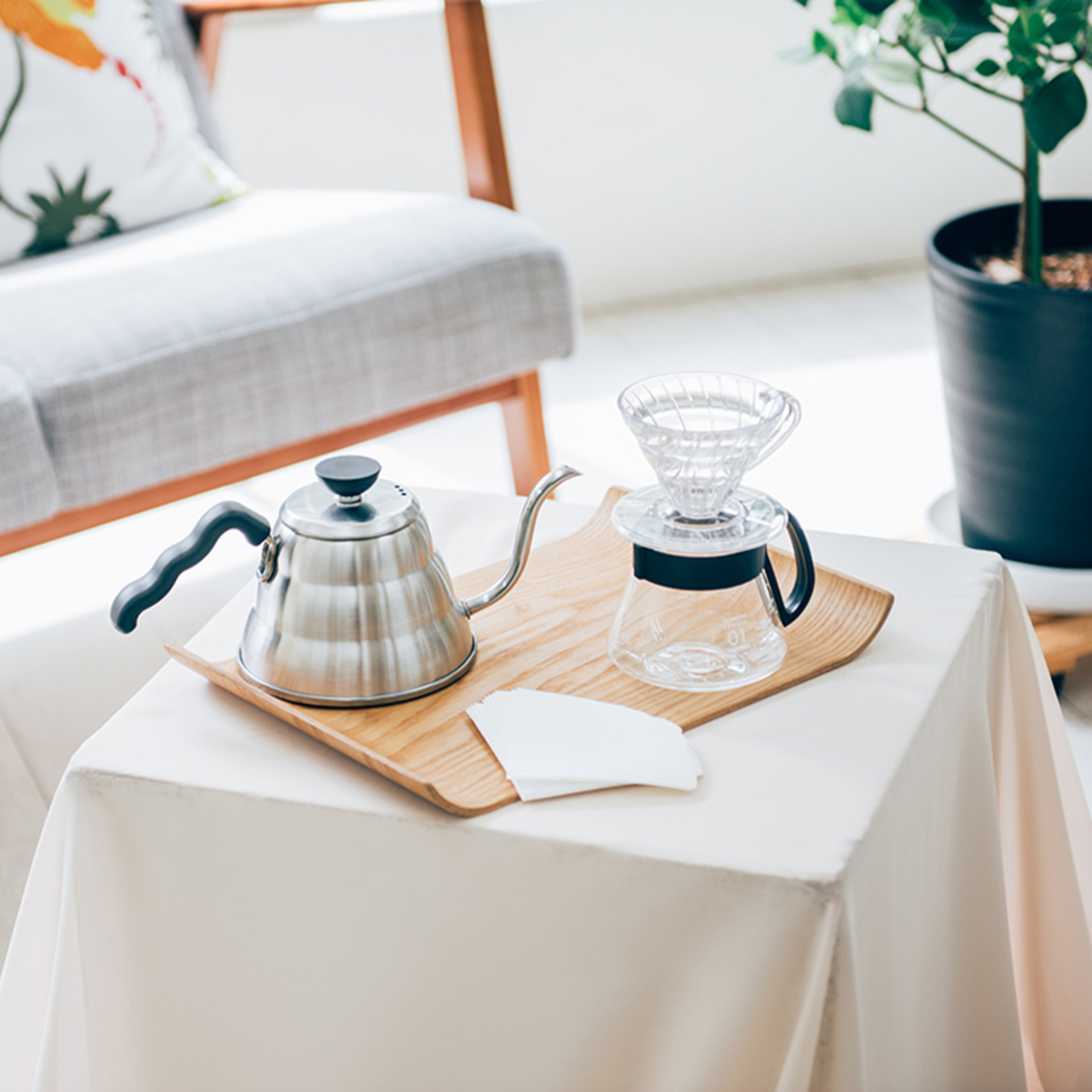 Hario - V60 Glaskanne 600 ml Coffee Server 02