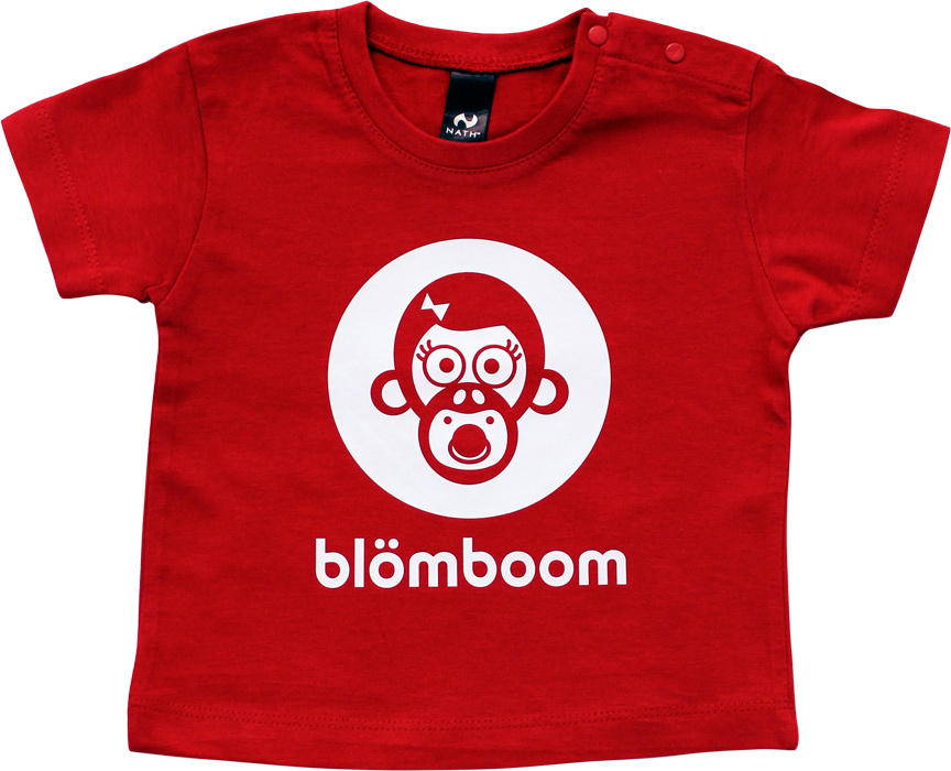 Blömboom - Baby - T-Shirt - rot