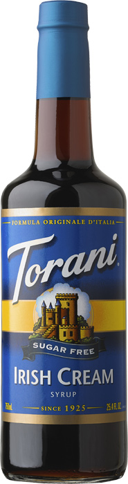 Torani - SUGAR FREE Irish Cream (750 ml)