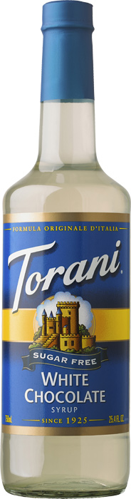 Torani - SUGAR FREE White Chocolate (750 ml)