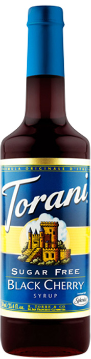 Torani - SUGAR FREE Black Cherry (750 ml)