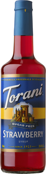 Torani - SUGAR FREE Strawberry (750 ml)