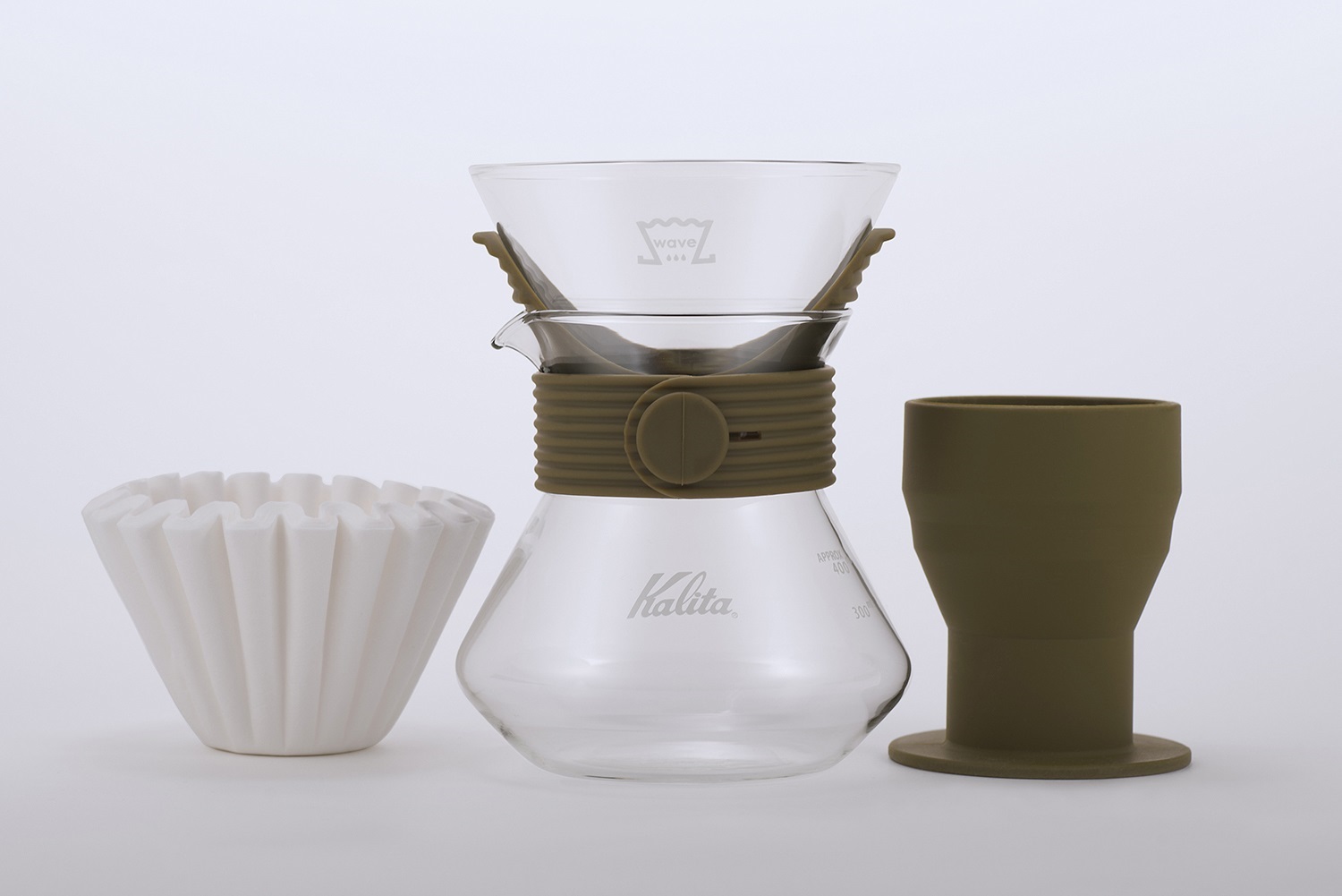 Kalita - Glass Wave Style Up #185 Khaki