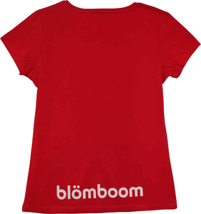 Blömboom - T-Shirt - Mann - rot - S