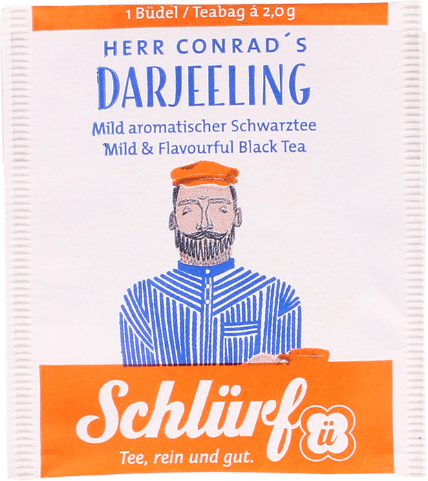 Schlürf - Büdel - Herr Conrads Darjeeling Bio