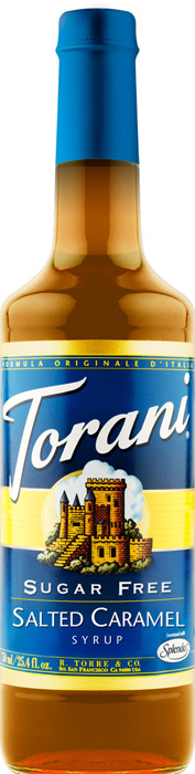Torani - SUGAR FREE Salted Caramel (750 ml)