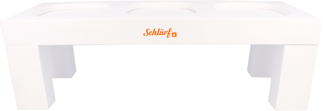 Schlürf - Holzfüße 10cm für Schlürf-Teebar