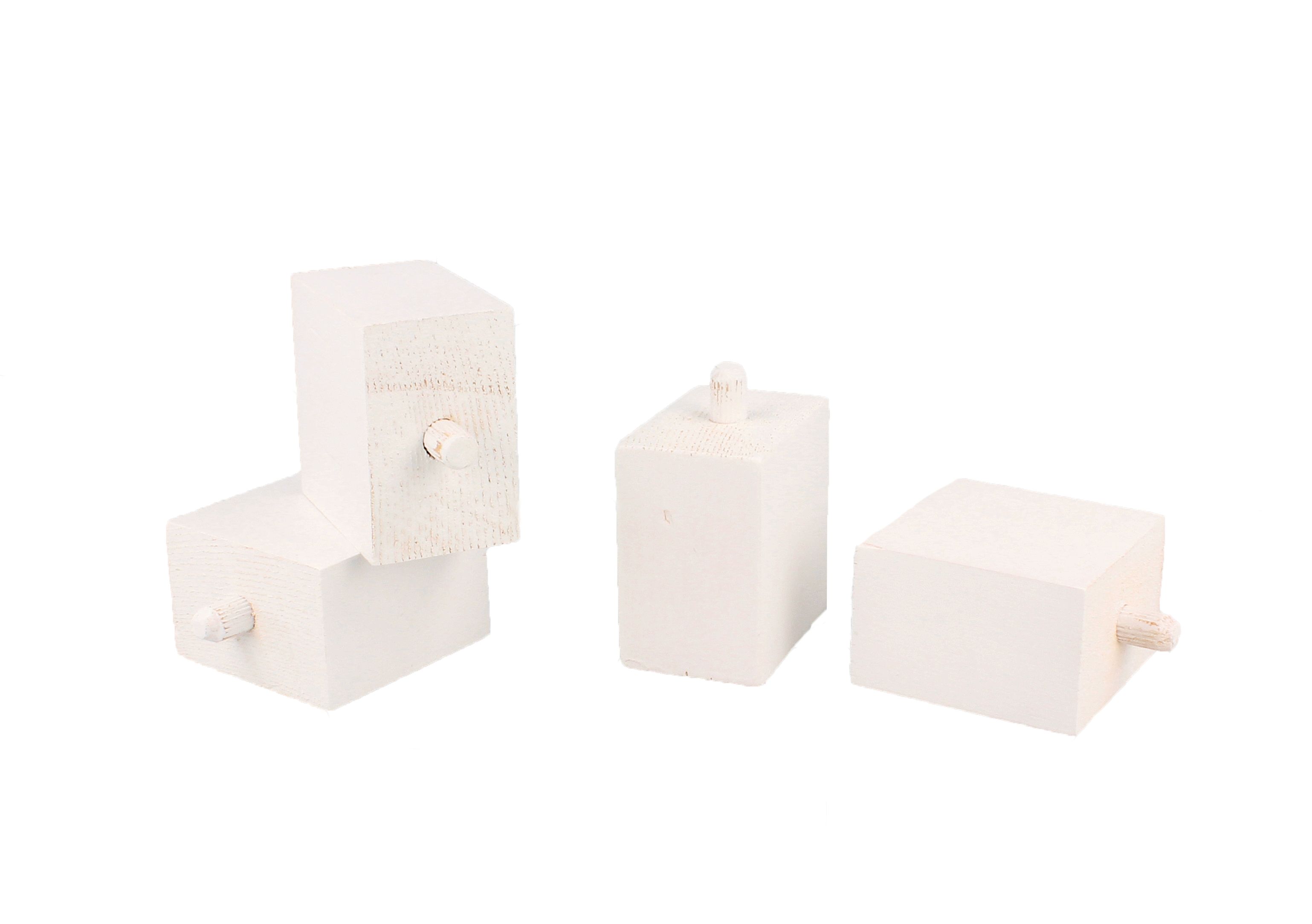 Schlürf - Holzfüße 5cm für Schlürf-Teebar