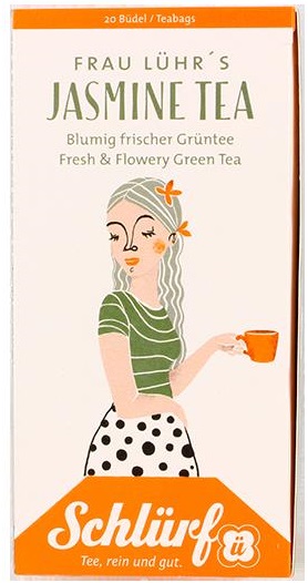 Schlürf - Büdel - Frau Lührs Jasmine Tea Bio