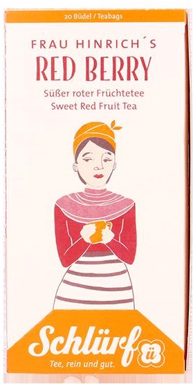 Schlürf - Büdel - Frau Hinrichs Red Berry Bio