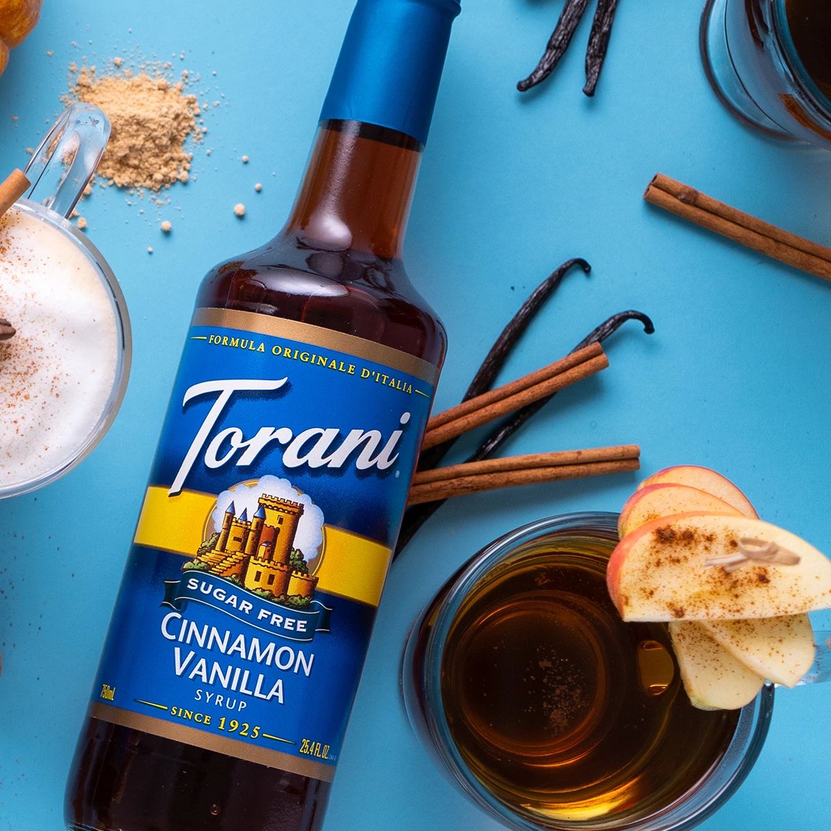 Torani - SUGAR FREE Cinnamon Vanilla (750 ml)