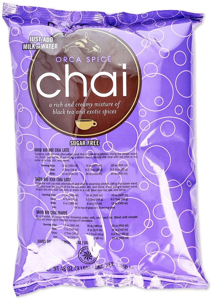 David Rio - Gastronomie Nachfüllbeutel - Orca Spice Chai (1350 g)