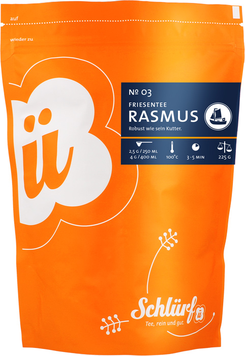 Schlürf - Beutel - No. 03 Bio Friesentee “Rasmus” (225 g)