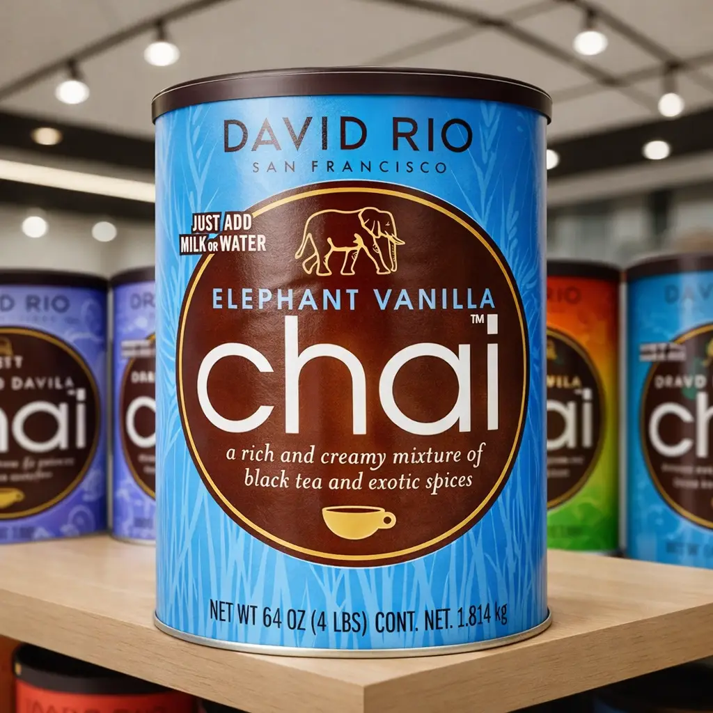 Elefant Vanilla Chai Dose David Rio