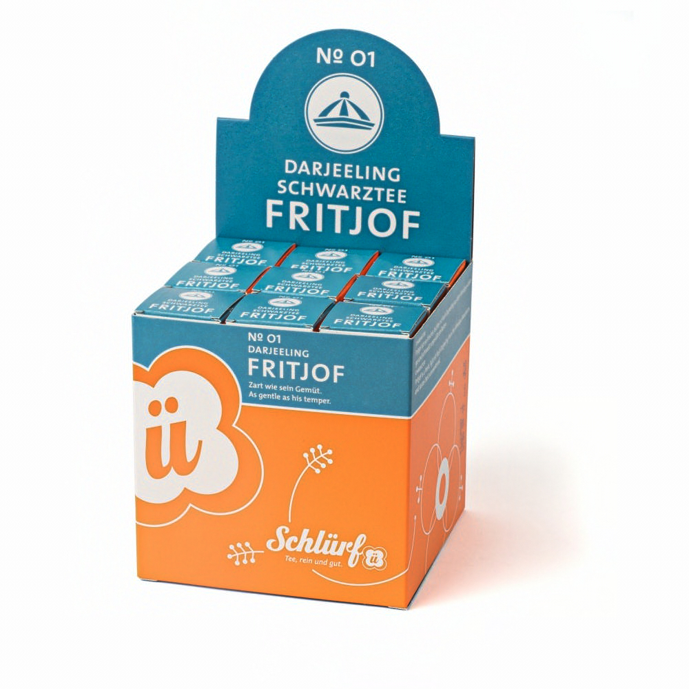 Schlürf - Schlürfel - No. 01 Bio Darjeeling "Fritjof" (27er)