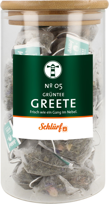 Schlürf - Döösen - No. 05 Grüntee "Greete"