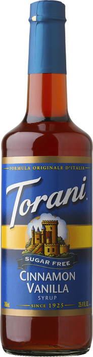 Torani - SUGAR FREE Cinnamon Vanilla (750 ml)