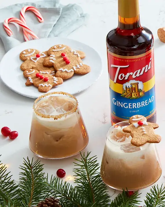 Lebkuchen Kaffee Gläser Sirup