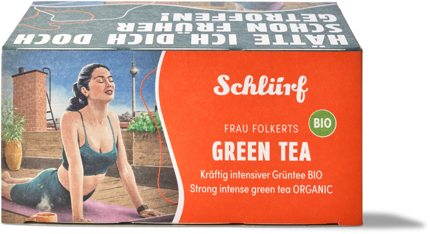 Schlürf - Büdel - Frau Folkerts Green Tea Bio