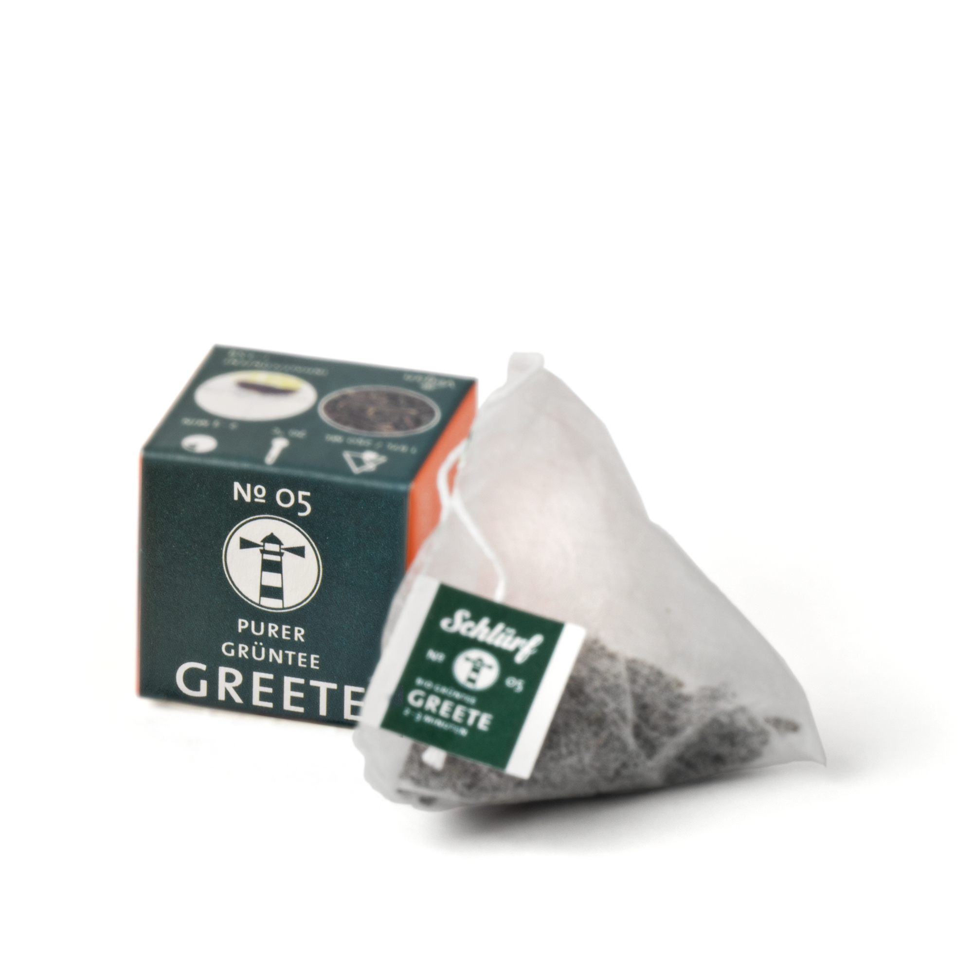 Schlürf - Schlürfel - No. 05 Bio Grüntee "Greete" (27er)