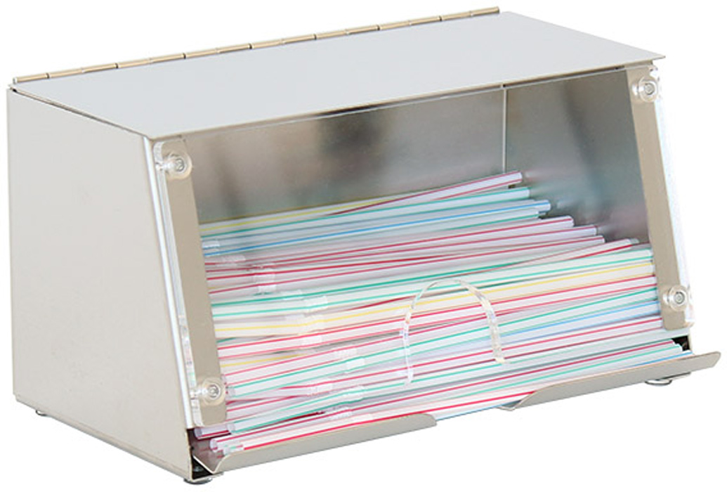 Trinkhalm-Spender, schmal