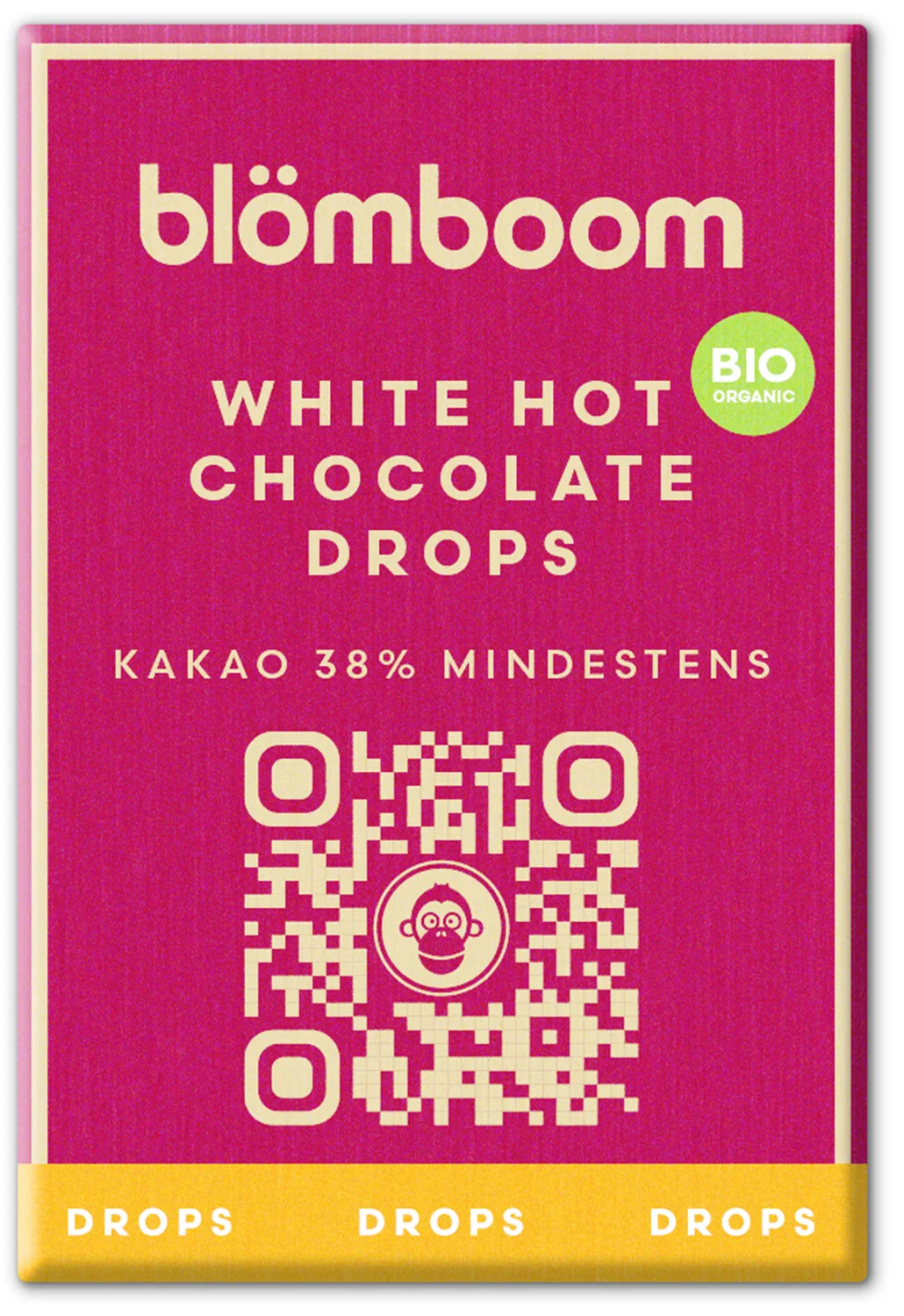Blömboom - Metalldose + Magnet "White Hot Chocolate Drops"