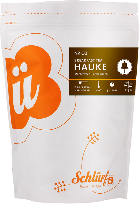 Schlürf - Beutel - No. 02 Bio Breakfast Tea “Hauke” (225 g)