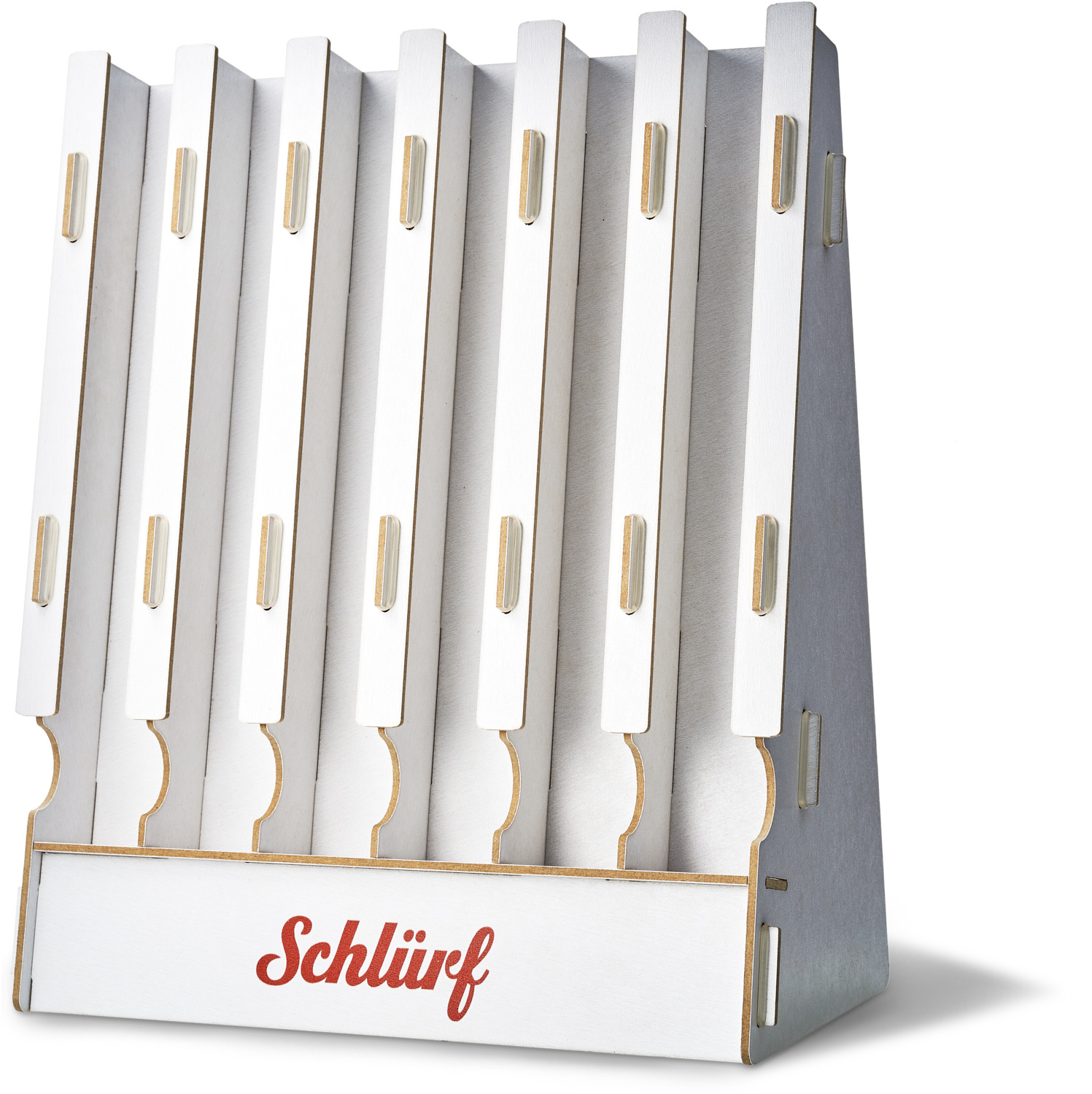 Schlürf - Schlürfel - Tischdisplay