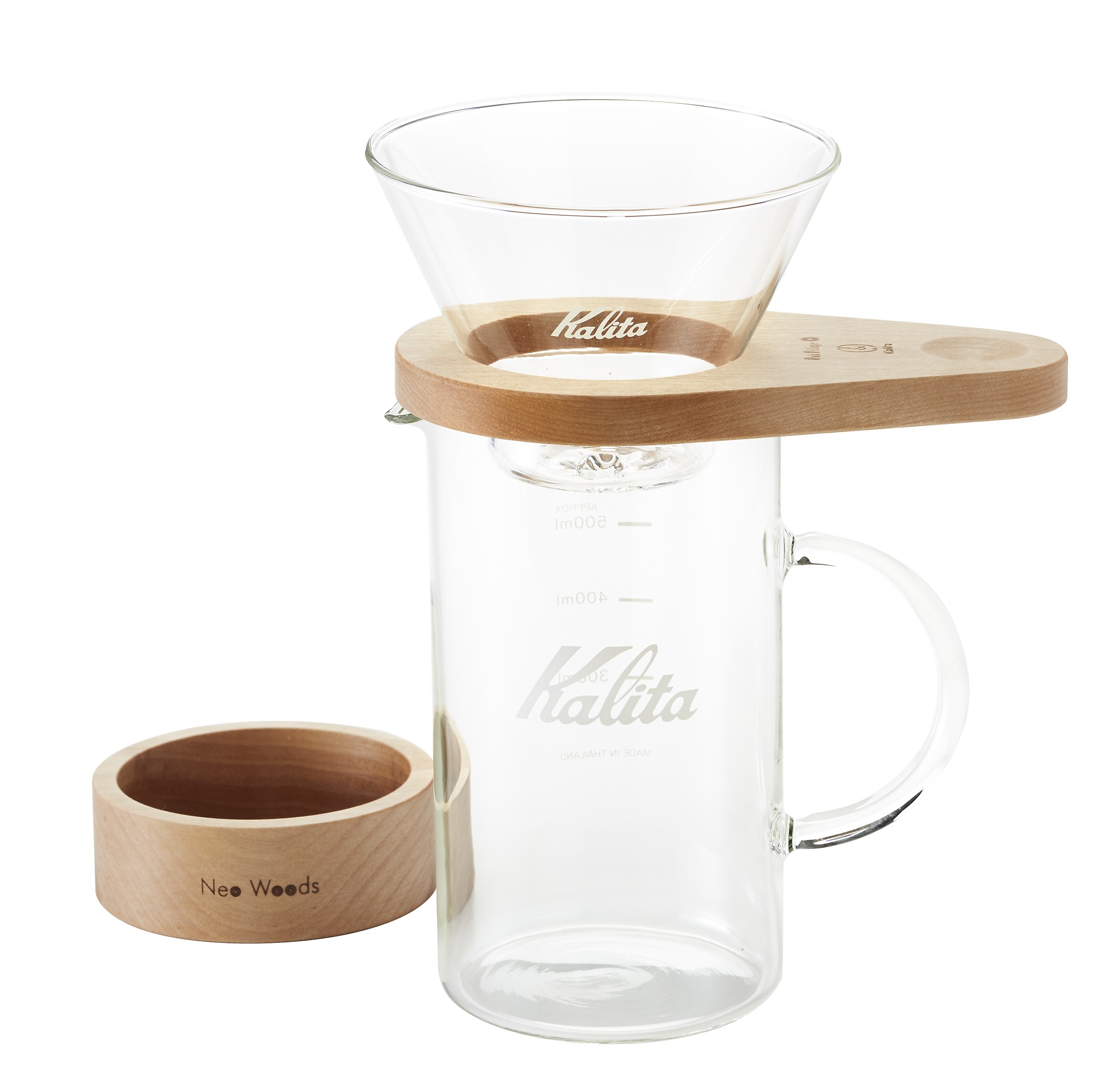 Kalita - WDG-185 - Drop Shape Pour-Over Glass Set
