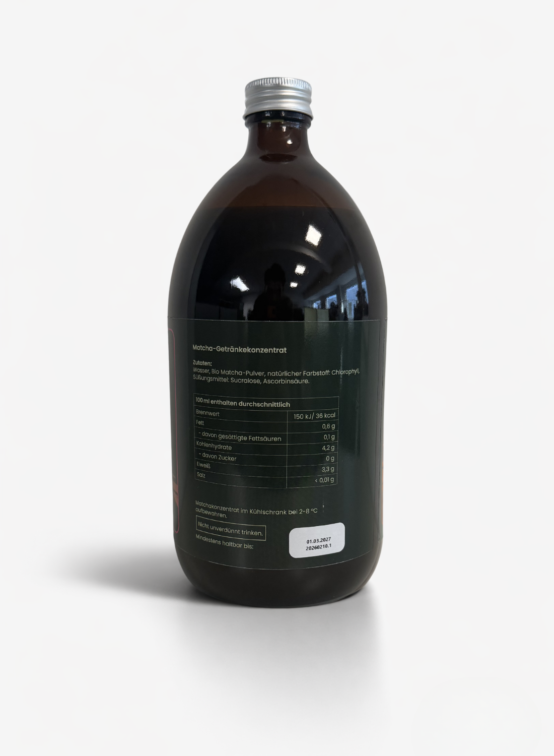 Matcha Getränkekonzentrat (3 x 1000ml)
