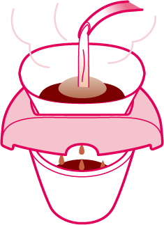 Kalita - Caffé Tall (Pink)