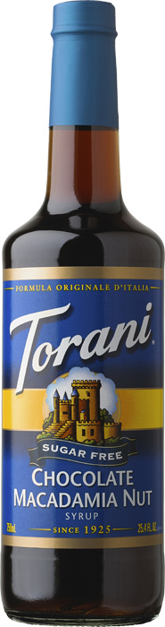 Torani - SUGAR FREE Chocolate Macadamia Nut (750 ml)
