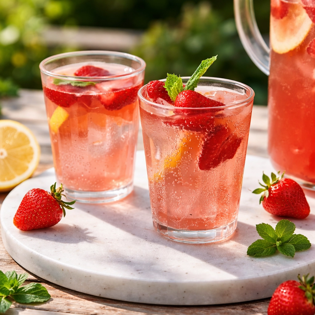 Erdbeer-Limonade