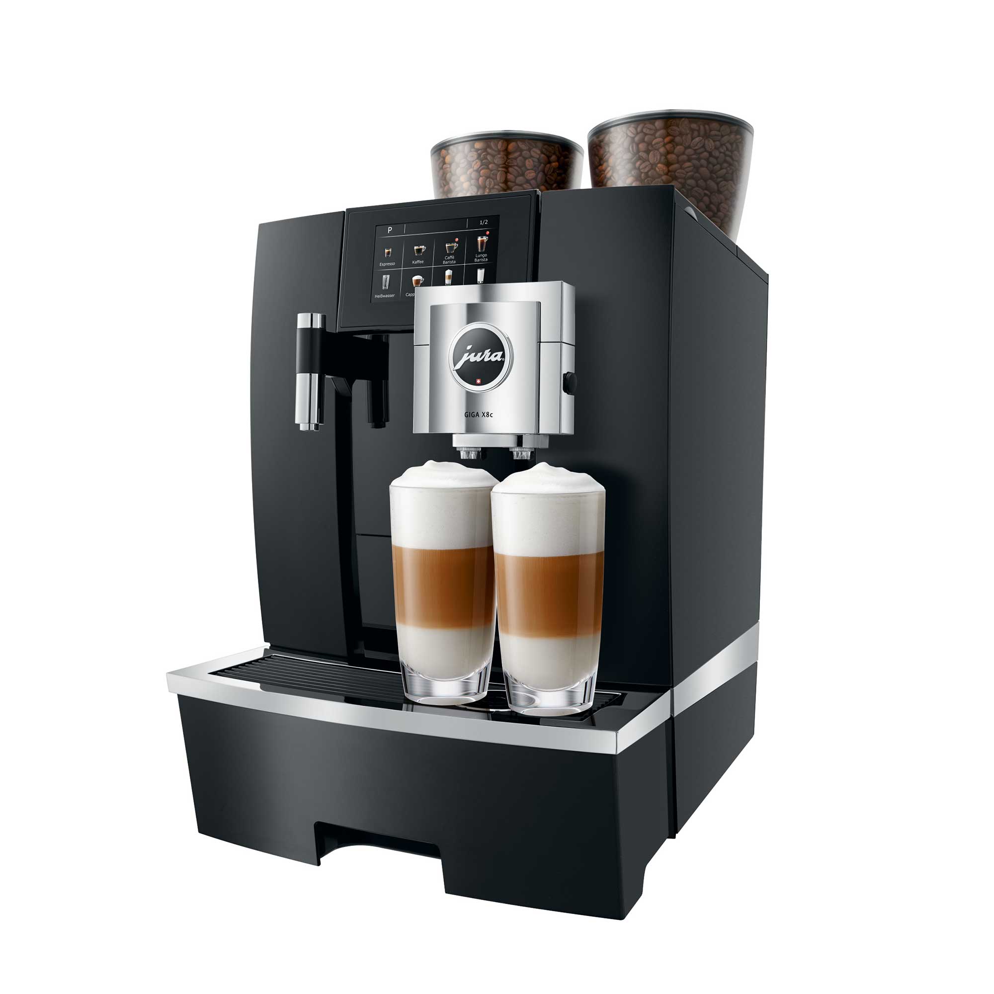 Jura - GIGA X8c G2 - Aluminium Schwarz