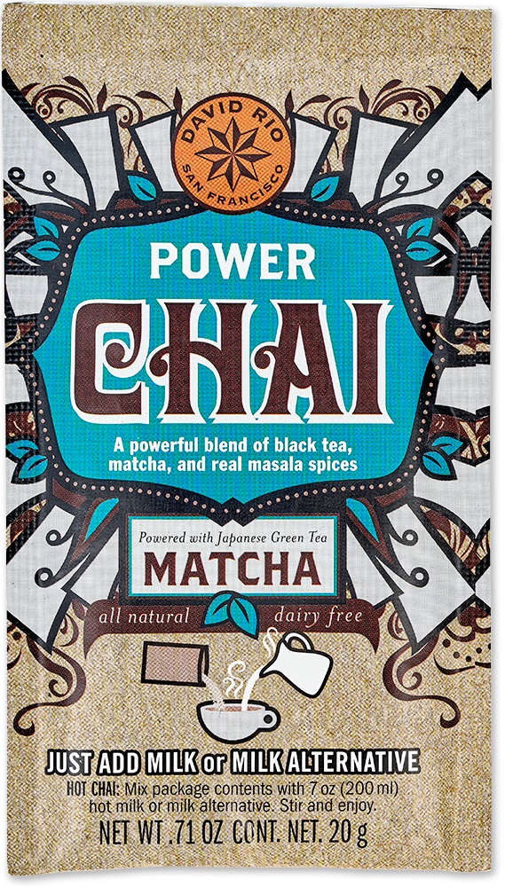 David Rio - Sachets - Power Chai Matcha (12 x 20 g)