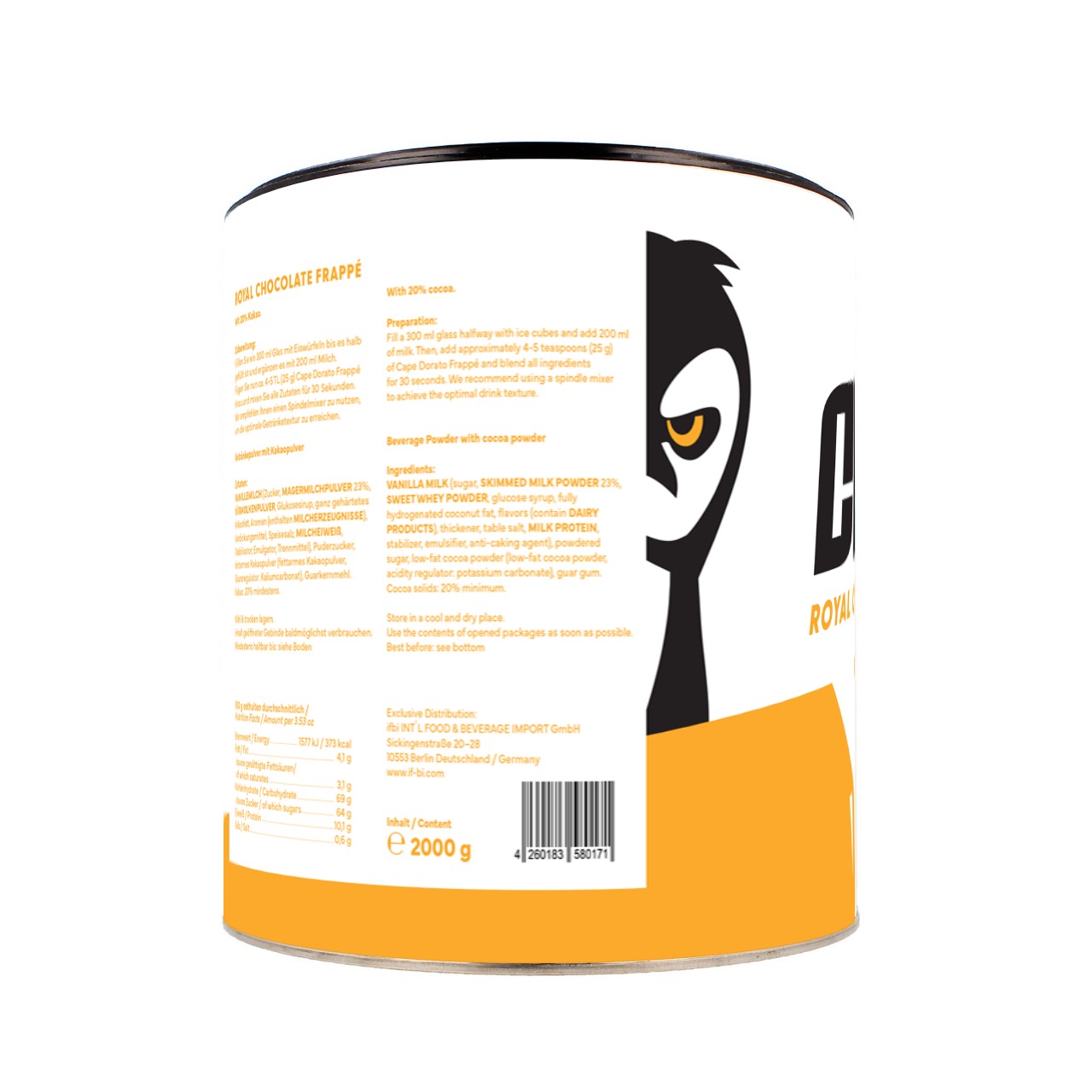 Cape Dorato - Frappé - Royal Chocolate (2000 g)